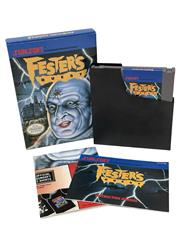 NINTENDO NES FESTER'S QUEST (NINTENDO ENTERTAINMENT SYSTEM 1989) CIB AND POSTER